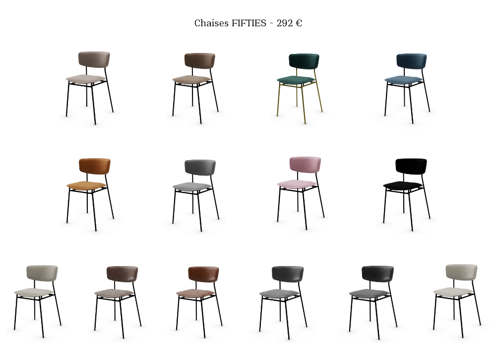 table et chaise/C.Fifties 2